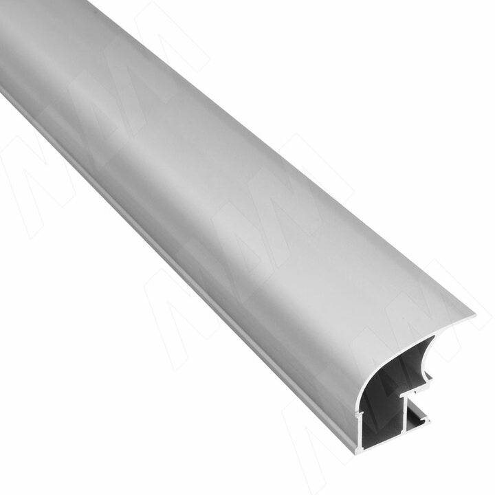 INTEGRO Широкая профиль-ручка асим. серебро, L-5400