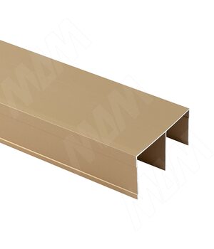 INTEGRO Направляющая верхняя золото матовое, L-6000