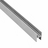 INTEGRO Горизонтальный профиль верхний серебро, L-6000