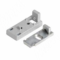 KALI крепление к потолку/стене профиля В, серебро