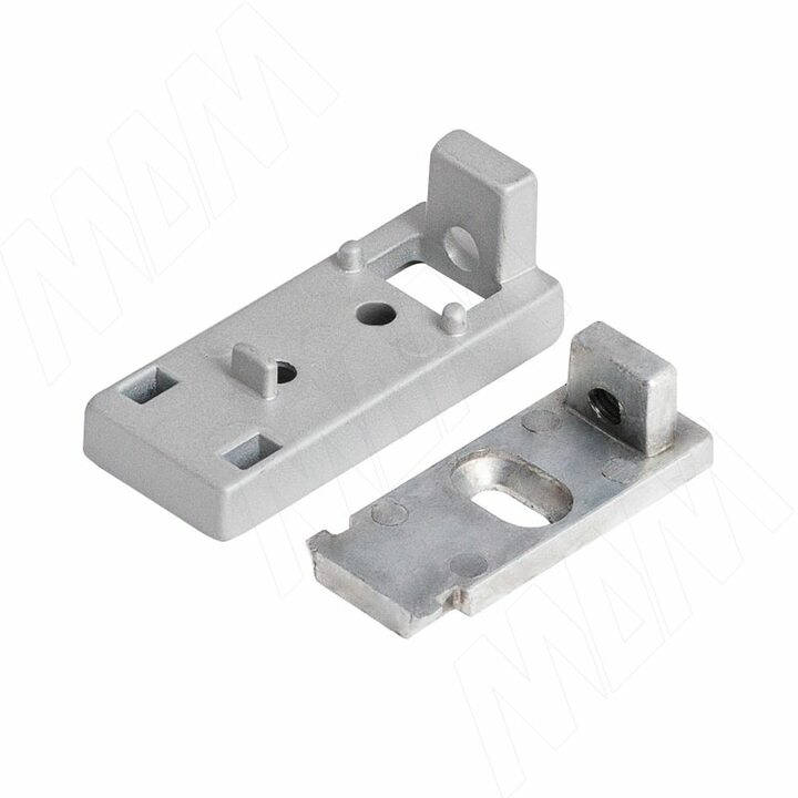 KALI крепление к потолку/стене профиля В, серебро