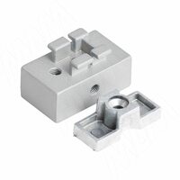 KALI крепление к потолку профиля D, серебро