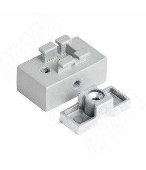 KALI крепление к потолку профиля D, серебро