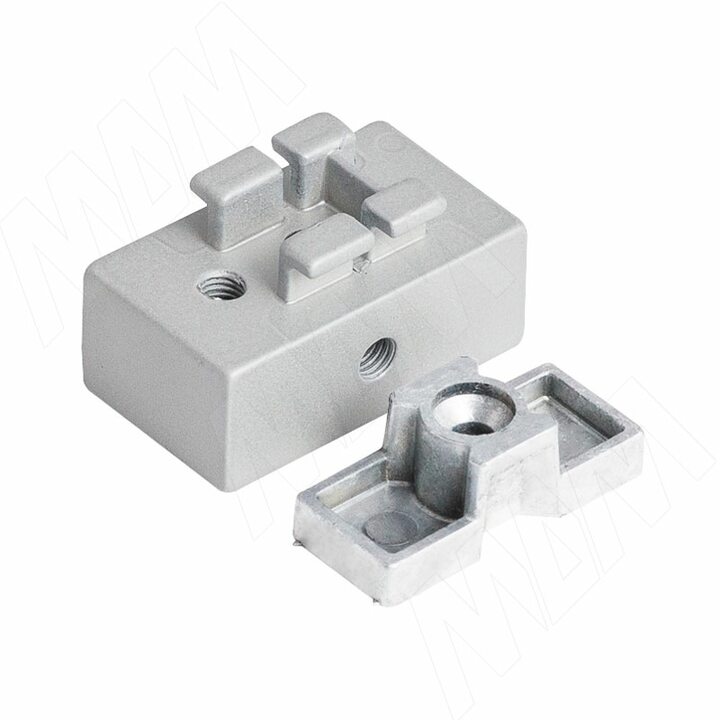 KALI крепление к потолку профиля D, серебро