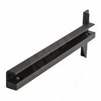 KALI полкодержатель для стеклянных полок толщиной 8/10 мм, комп. на 1 полку, бронза