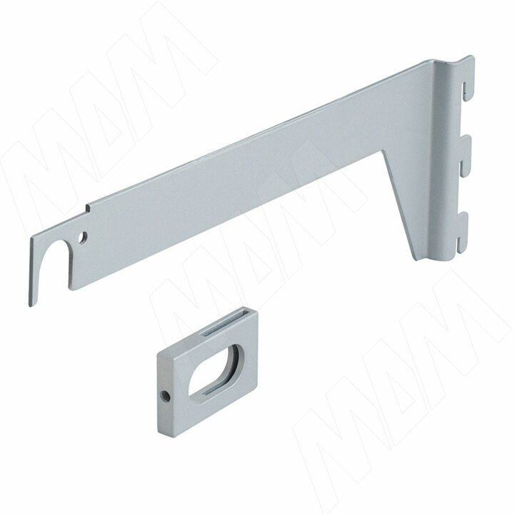 KALI держатель для штанги, компл. из двух держателей, серебро