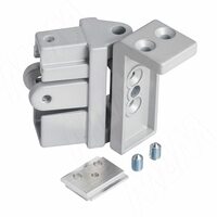 KALI коннектор для крепления профиля Е с профилем В, с изменением угла, серебро