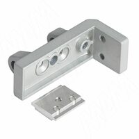 KALI коннектор для крепления профиля Е с профилем В, серебро