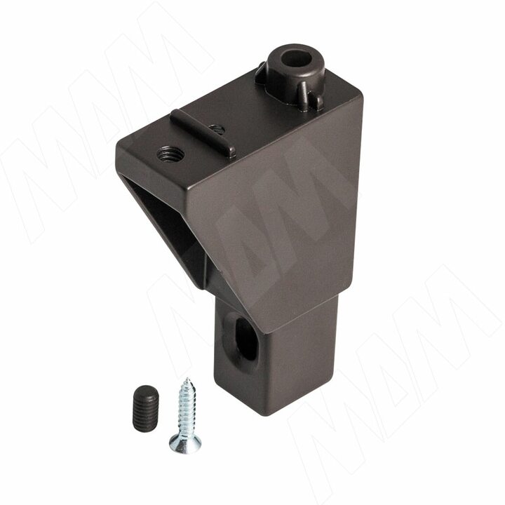 KALI регулируемая опора, декоративная, для профиля В, бронза