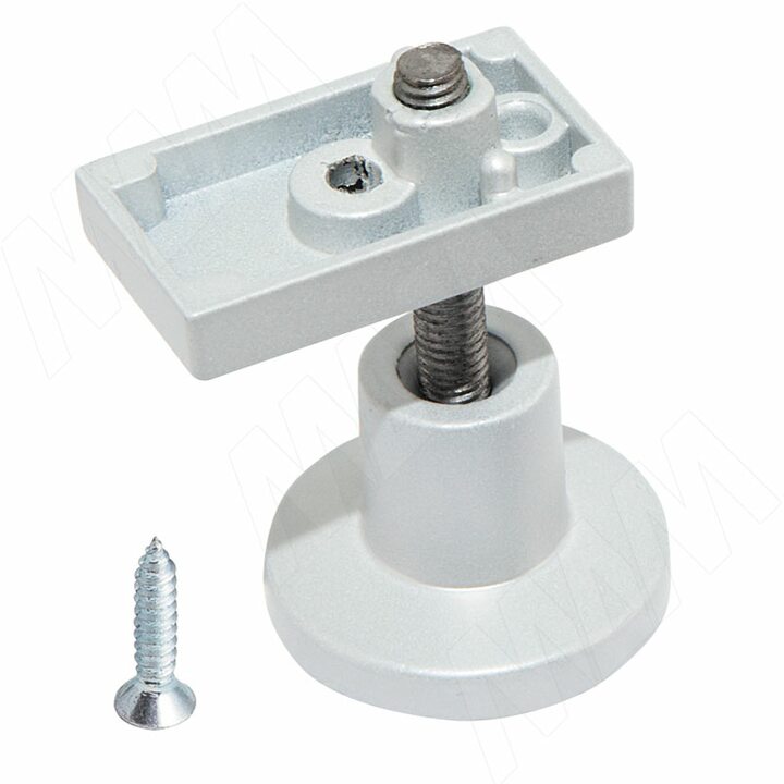 KALI регулируемая опора для профиля D, серебро