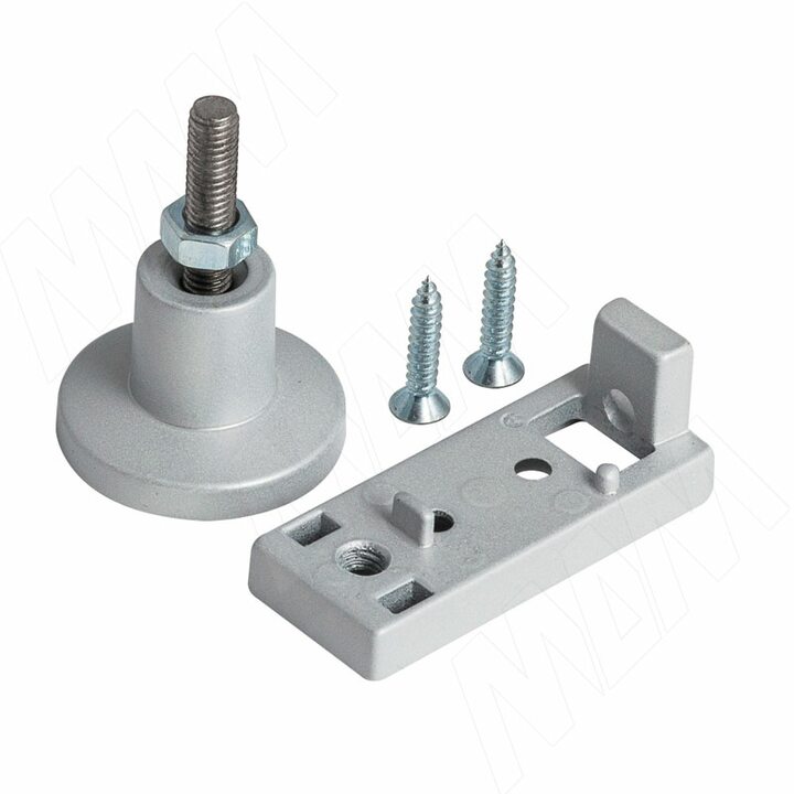 KALI регулируемая опора для профиля В, серебро