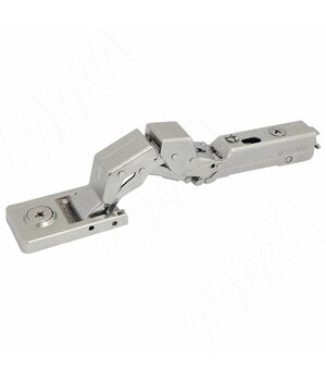 TIOMOS MIRRO петля для стекла под клей со встроенным амортизатором (90/125) накладная