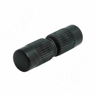 Полкодержатель двухсторонний, черный