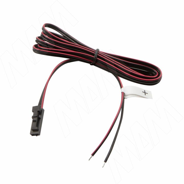 LED Коннектор, разъем - папа, с проводами, 1000 мм, 12V