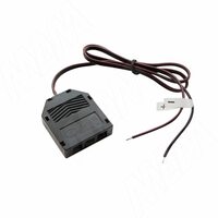 Разветвитель на 3 розетки, провода, 500 мм, 12V