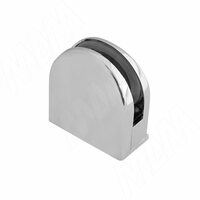 Коннектор ДСП-стекло 8-12 мм, хром