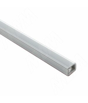 Кабель-канал с самоклеящейся лентой, 10х7,5 мм, серебро, L-2000