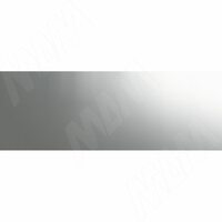 Кромка АБС металлизированная, хром