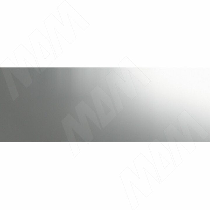 Кромка АБС металлизированная, хром