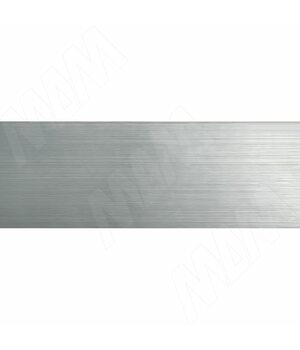 Кромка АБС металлизированная, нерж. сталь