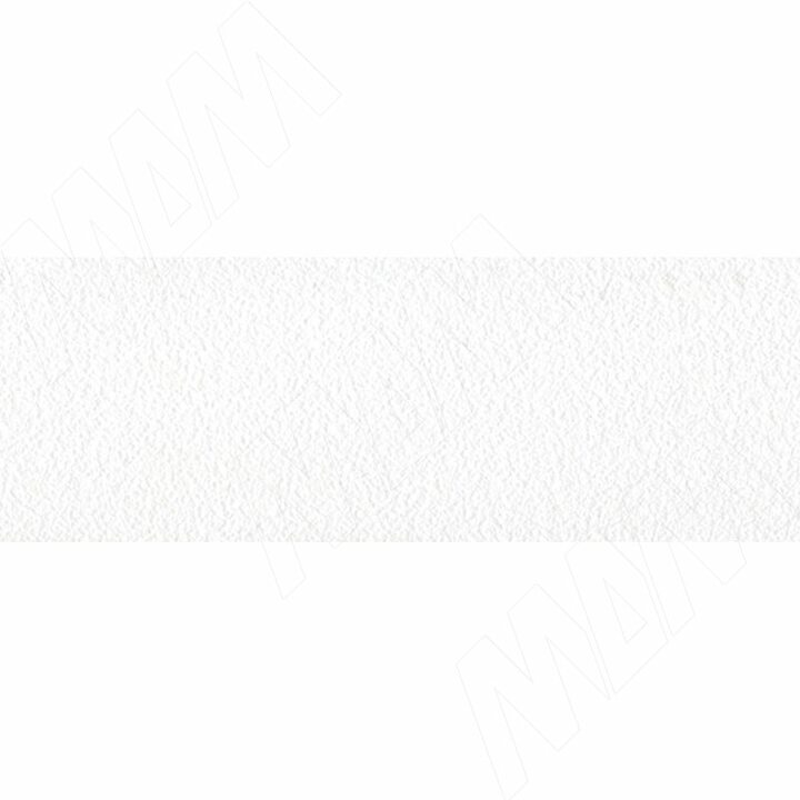 Кромка ПВХ Белый тиснение шагрень