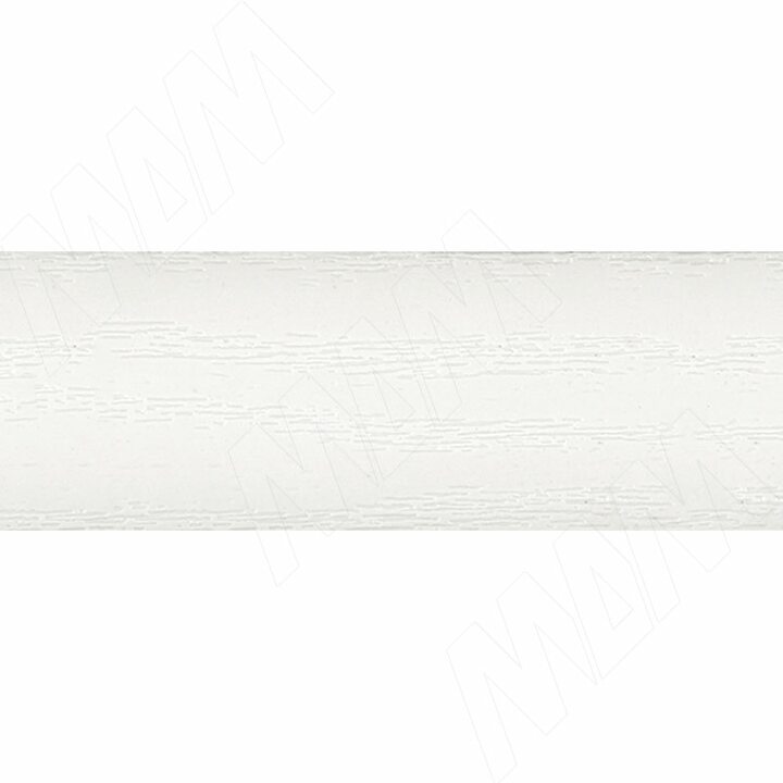 Кромка ПВХ Белый с тиснением под дерево