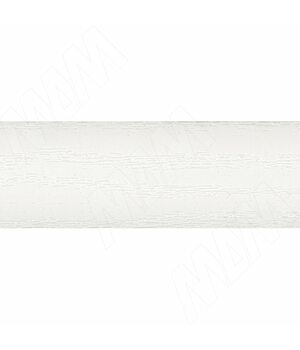 Кромка ПВХ Белый с тиснением под дерево