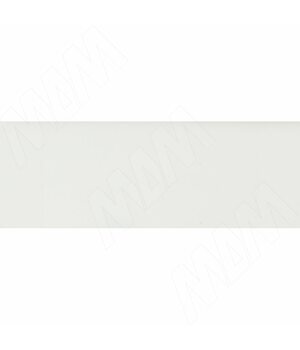 Кромка АБС Белый Альпийский (матовый Egger W1100 PM/PT)/Белый Премиум (матовый Egger W1000 PM/PT)