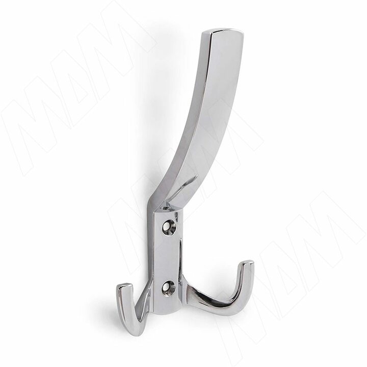 Крючок трехрожковый хром