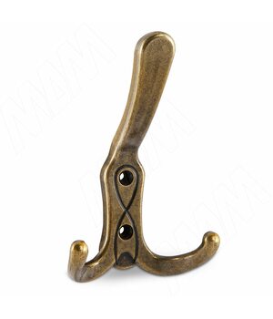 SERPENTE Крючок трехрожковый бронза состаренная