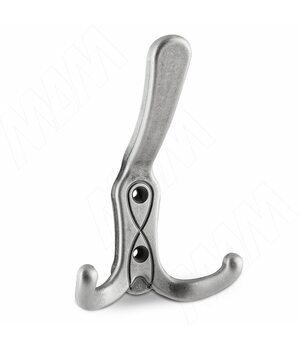 SERPENTE Крючок трехрожковый серебро состаренное