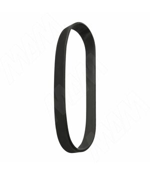 Кольцо силиконовое для крючка BMB, черный