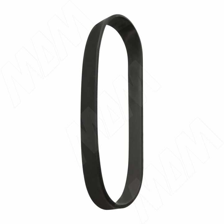 Кольцо силиконовое для крючка BMB, черный