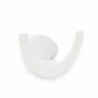 ARTO Крючок двухрожковый белый