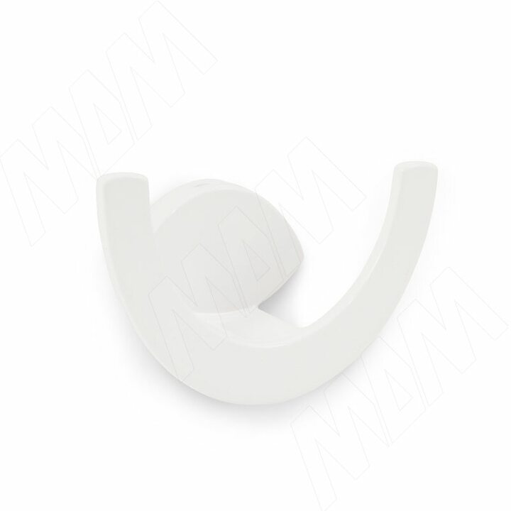 ARTO Крючок двухрожковый белый