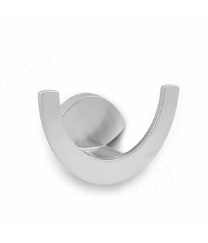 ARTO Крючок двухрожковый хром матовый