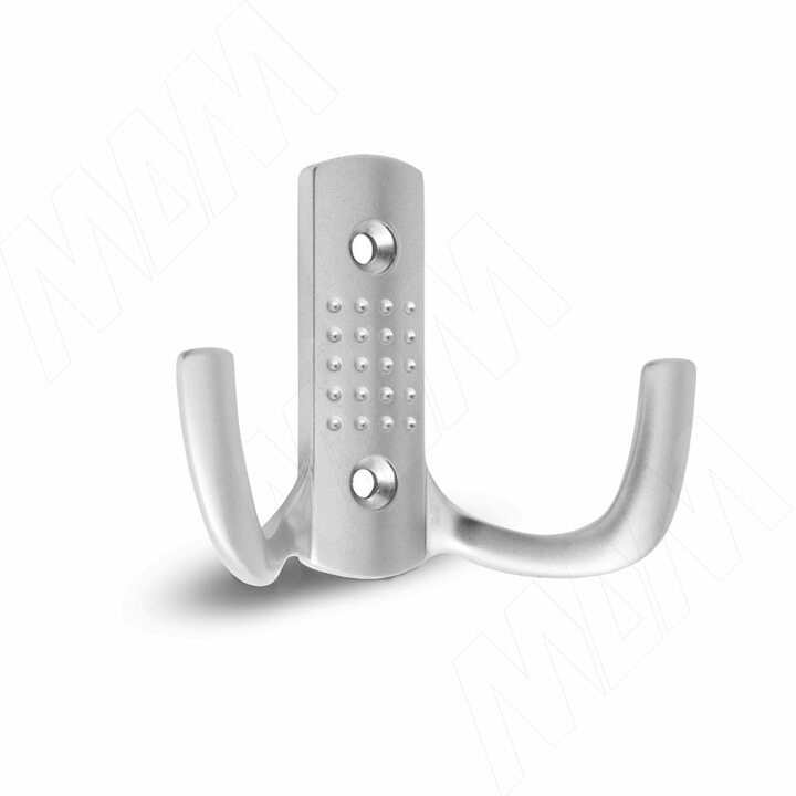 ARGUS Крючок двухрожковый хром матовый