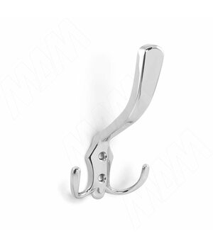 Крючок трехрожковый хром