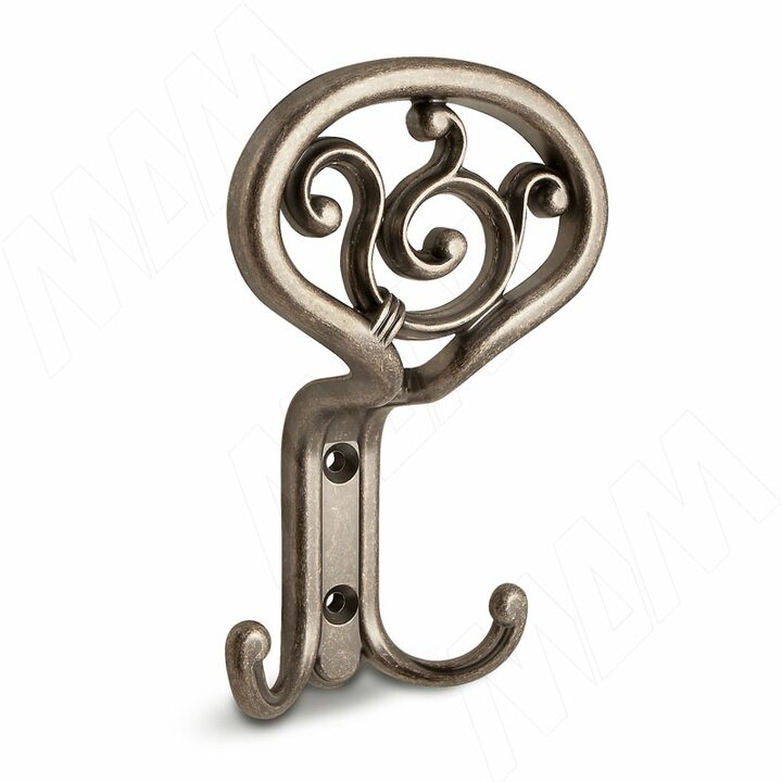 ROME Крючок трехрожковый бронза состаренная