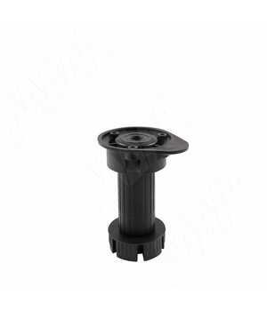 1033 Ножка пластиковая с базой, h=100 мм