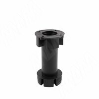 1033 Ножка пластиковая неразборная, h=100 мм