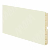 Цоколь пластиковый (высота 150, длина 4000 мм), ваниль