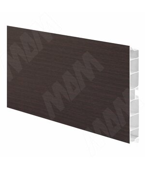 Цоколь пластиковый (высота 150, длина 4000 мм), венге
