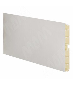 Цоколь пластиковый (высота 100, длина 4000 мм), серый SIP