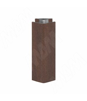 Уголок 135 градусов (высота 100), орех темный