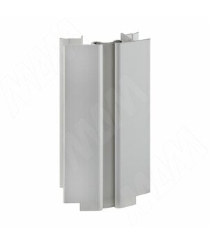 Мультиуголок алюминиевый (высота 100), алюминий матовый