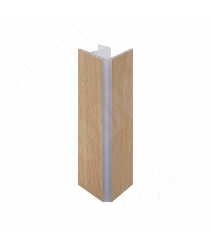 Уголок 90 градусов внутренний (высота 100), бук