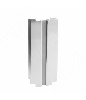 Мультиуголок алюминиевый (высота 120), алюминий глянцевый