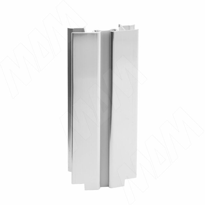 Мультиуголок алюминиевый (высота 120), алюминий глянцевый