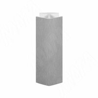 Уголок 135 градусов (высота 100), титан